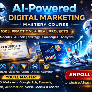 ai powered digital marketing mastery course (beginner to pro)